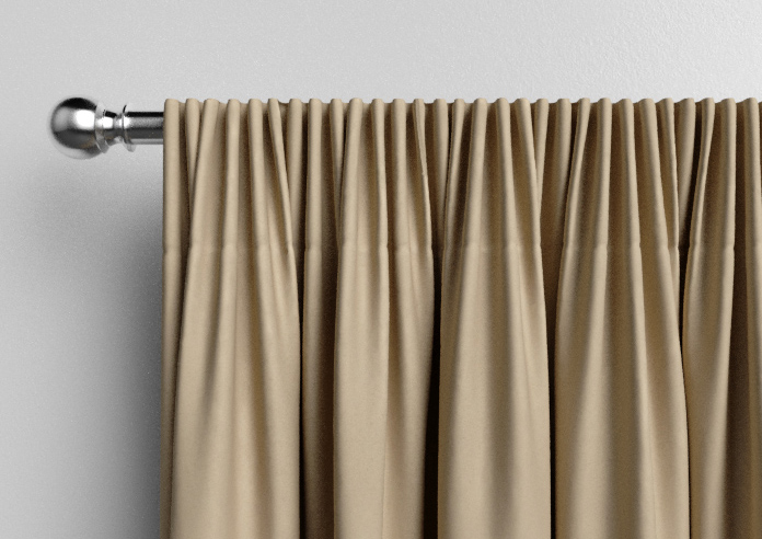 Faux Suede, Natural - Made to Measure Curtains - Image 9